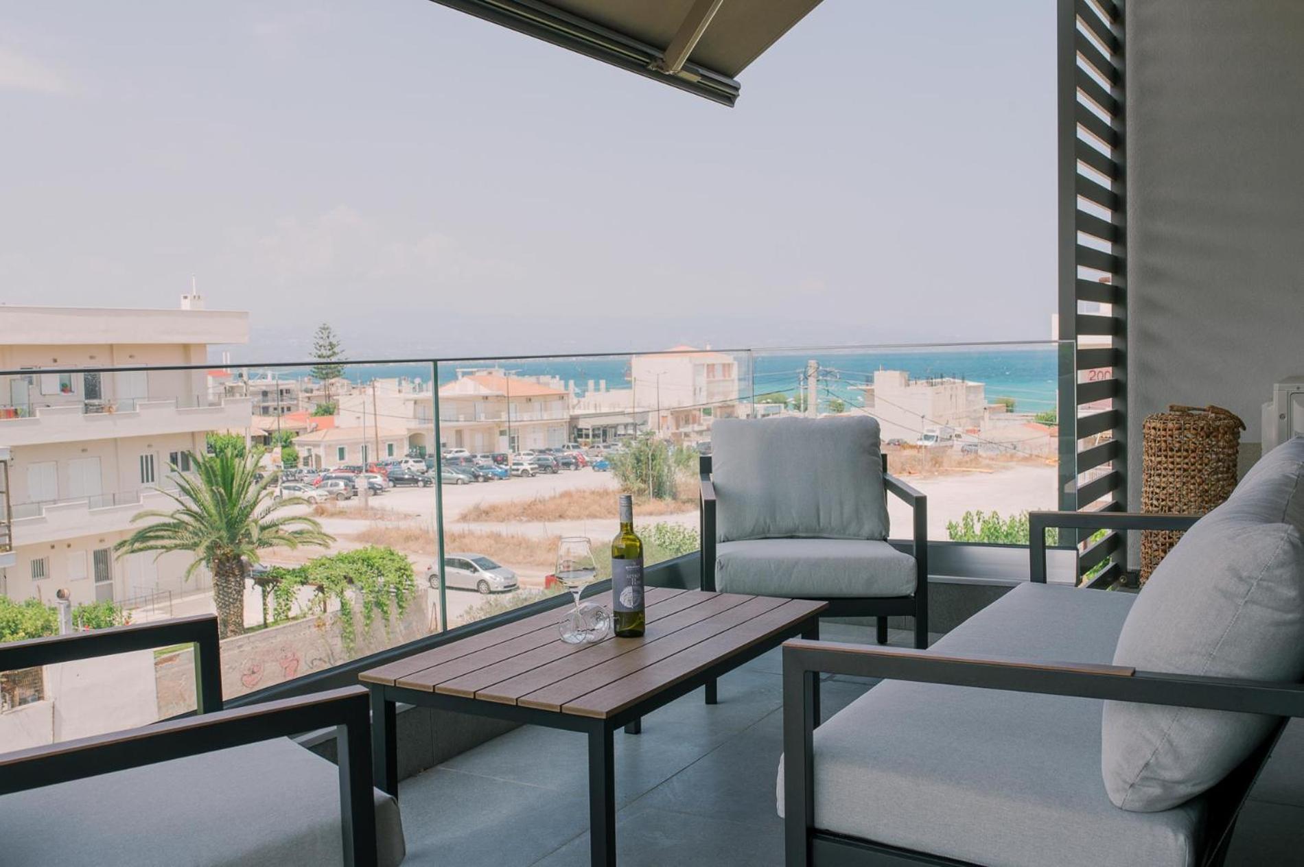 Hama Luxury Seaside Apartments Corinth Exteriér fotografie